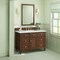 James Martin Vanities 48'' Single Vanity, Mid-Century Walnut w/ 3 CM Ethereal Noctis Quartz Top 424-V48-WLT-3ENC - alternate 3